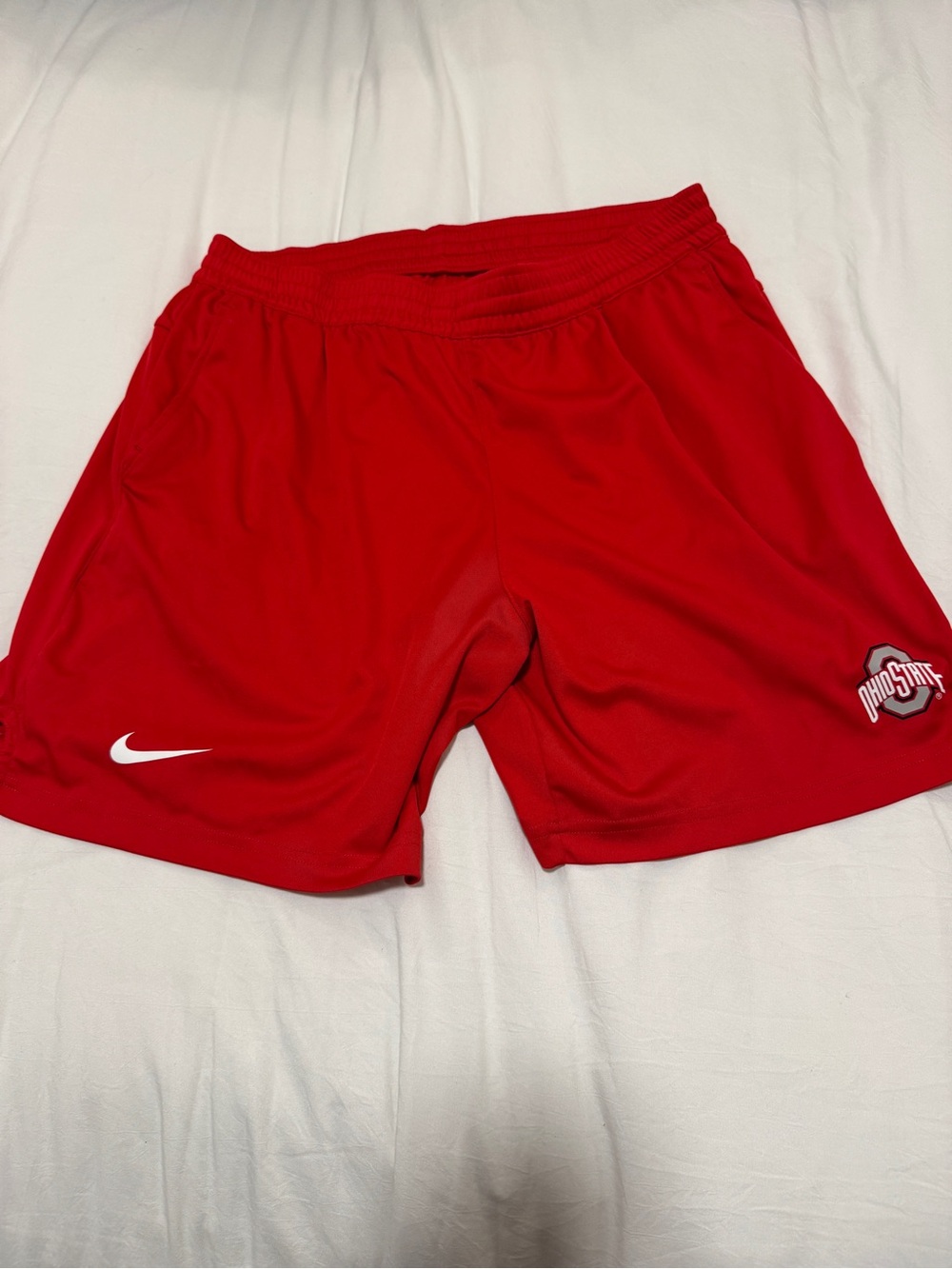Nike Red Ohio State Men's Athletic Shorts